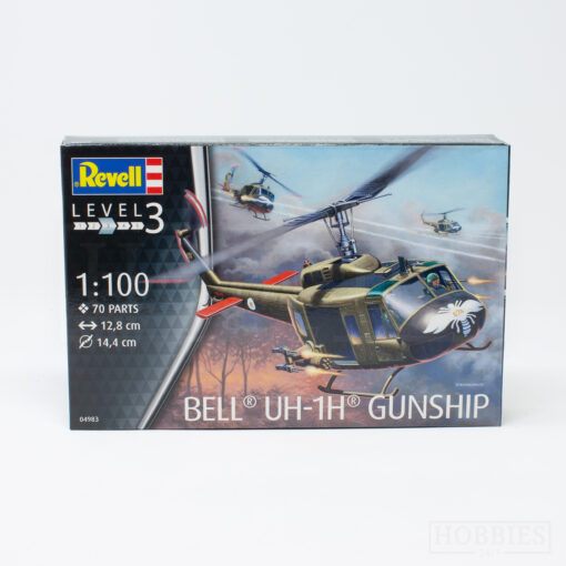 Revell Bell UH/1H Gunship 1/100 Scale