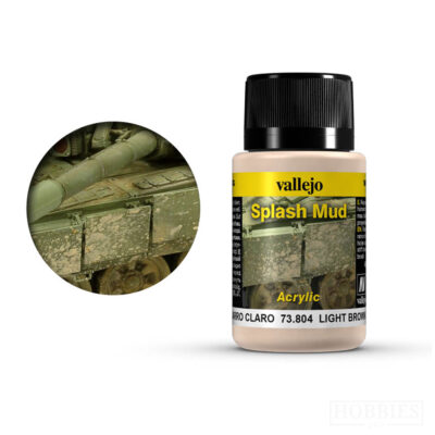 Vallejo Light Brown Splash Mud Weathering Effects