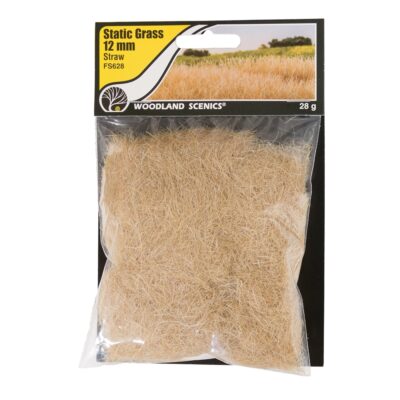 12mm Static Grass Straw Woodland Scenics