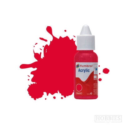 Humbrol No.238 Red Arrow - Gloss 6S 14ml Acrylic Paint