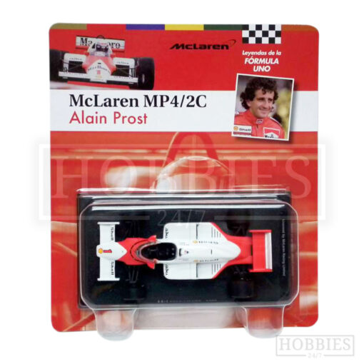 Mclaren Mp4/2C 1986 No1 Prost 1/43 Scale