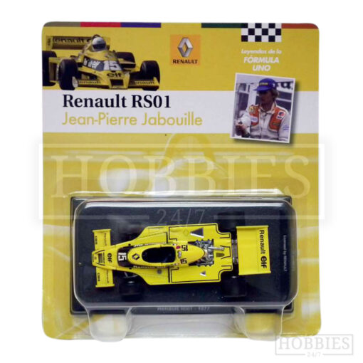 Renault Rs01 1977 No15 -Jabouille 1/43 Scale