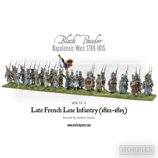 Warlord Late French Line Infantry 1812-1815 28mm