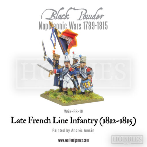 Warlord Late French Line Infantry 1812-1815 28mm