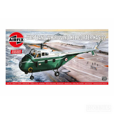 Airfix Westland Whirlwind Has.22  Helicopter 1/72 Scale