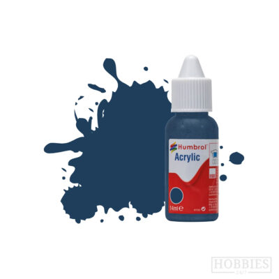 Humbrol 104 Oxford Blue Matt 14ml Acrylic Paint