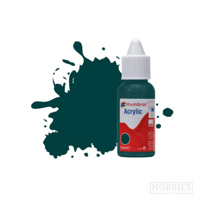 Humbrol 239 Racing Green Gloss 14ml Acrylic Paint