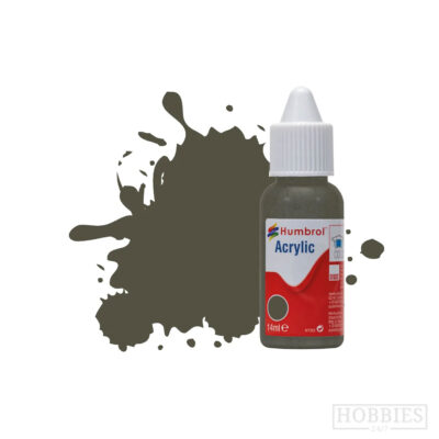 Humbrol 253 Rlm 83 Dunkel-Grun Matt 14ml Acrylic Paint