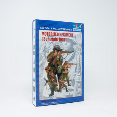 Trumpeter Motorized Regiment Belgrade 1941 1/35 Scale Figures