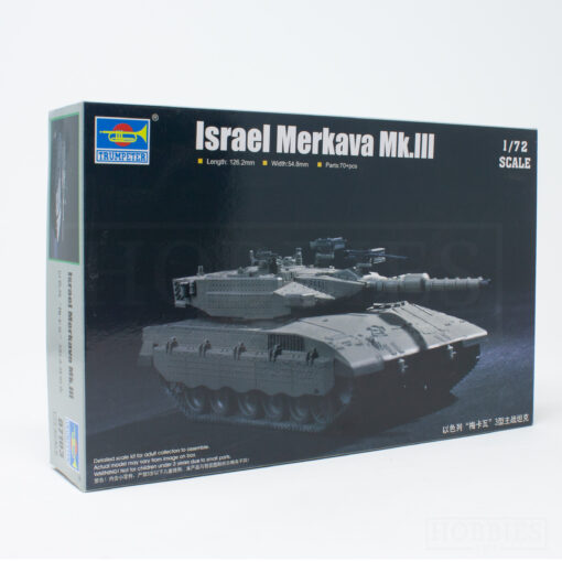Trumpeter Merkava Mk Iii Israeli Mbt 1/72 Scale Tank Picture 2