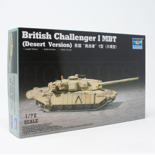 Trumpeter Challenger 1 Mbt Desert Version 1/72 Scale Tank Picture 2
