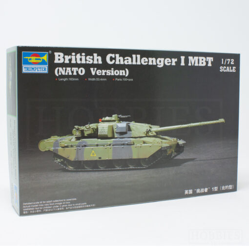 Trumpeter Challenger 1 Mbt 1/72 Scale Tank Picture 2