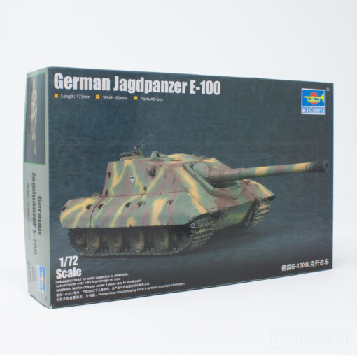Trumpeter German Stug E-100 1/72 Scale Tank Picture 2