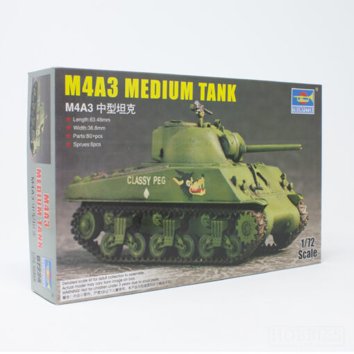 Trumpeter M4A3 1/72 Scale Tank Picture 2