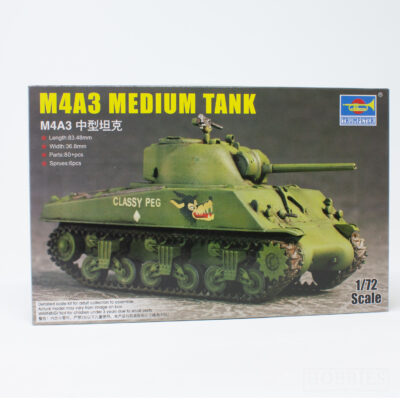 Trumpeter M4A3 1/72 Scale Tank
