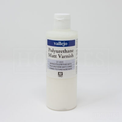 Vallejo Varnish Matte Polyurethane 200ml Bottle