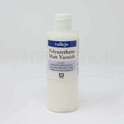 Vallejo Varnish Matte Polyurethane 200ml Bottle