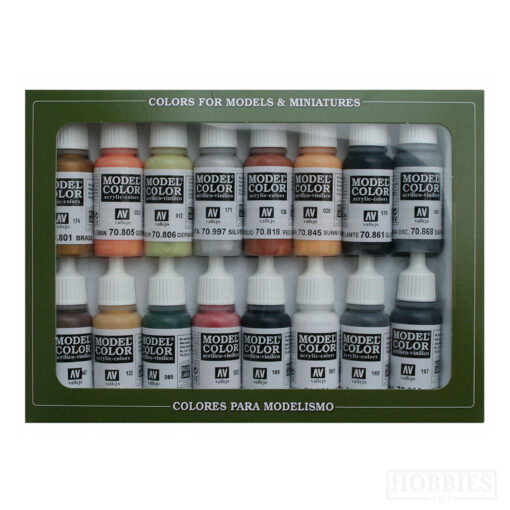 Vallejo Model Color WWII German Set 16 Paints