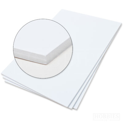 A4 White Foamboard 3-5mm Model Building Card