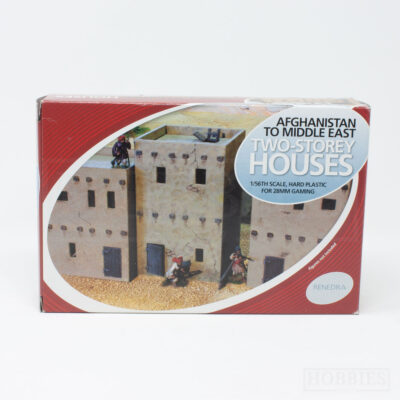 Renedra Afghan Two Storey Houses Boxed 1/56 Scale