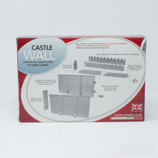 Renedra Castle Wall Boxed 1/56 Scale Picture 2