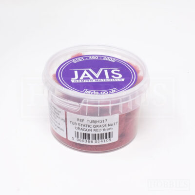 Javis Static Grass Dragon Red 6mm TUBJHG17