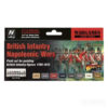 Vallejo Model Color British Infantry Napoleonic Wars Set 8 Paints