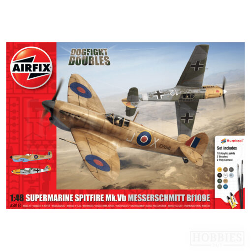 Airfix Supermarine Spitfire and Messerschmitt Bf109E Dogfight Doubles