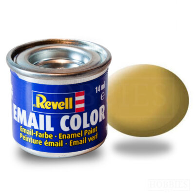 Mat 16 Sandy Yellow - Revell Enamel 14ml Tin