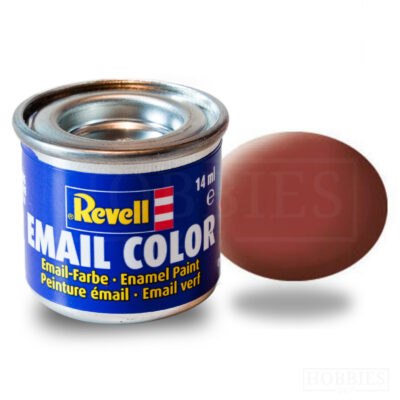 Mat 37 Reddish Brown - Revell Enamel 14ml Tin