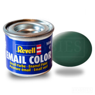 Mat 39 Dark Green - Revell Enamel 14ml Tin