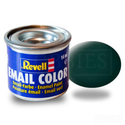 Mat 40 Black Green - Revell Enamel 14ml Tin