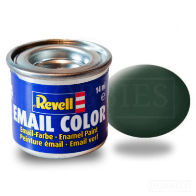 Mat 68 Dark Green RAF - Revell Enamel 14ml Tin