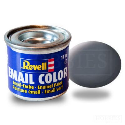 Mat 77 Dust Grey - Revell Enamel 14ml Tin