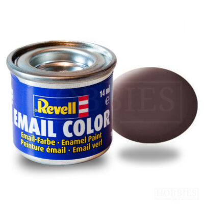 Mat 84 Leather Brown - Revell Enamel 14ml Tin