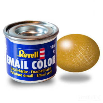 Metallic 92 Brass - Revell Enamel 14ml Tin