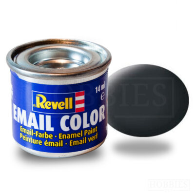 Mat 09 Anthracite - Revell Enamel 14ml Tin