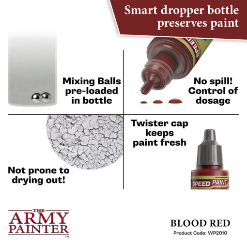 Blood Red Speedpaint - The Army Painter WP2010 - Image 5