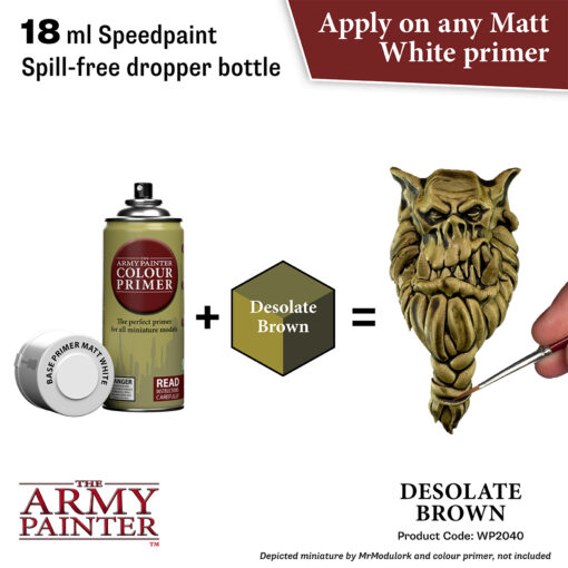 Desolate Brown Speedpaint - The Army Painter WP2040 - Image 2