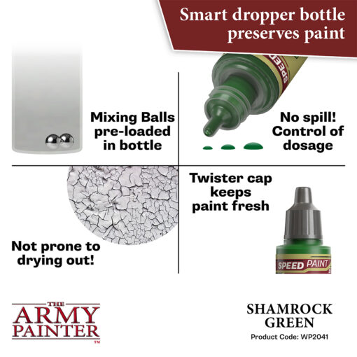 Shamrock Green Speedpaint - The Army Painter WP2041 - Image 5