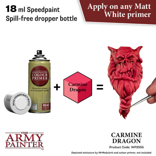 Carmine Red Speedpaint - The Army Painter WP2055 - Image 2