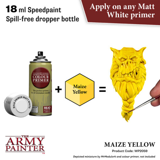 Maize Yellow Speedpaint - The Army Painter WP2059 - Image 2
