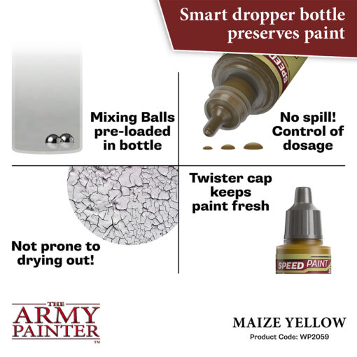 Maize Yellow Speedpaint - The Army Painter WP2059 - Image 5
