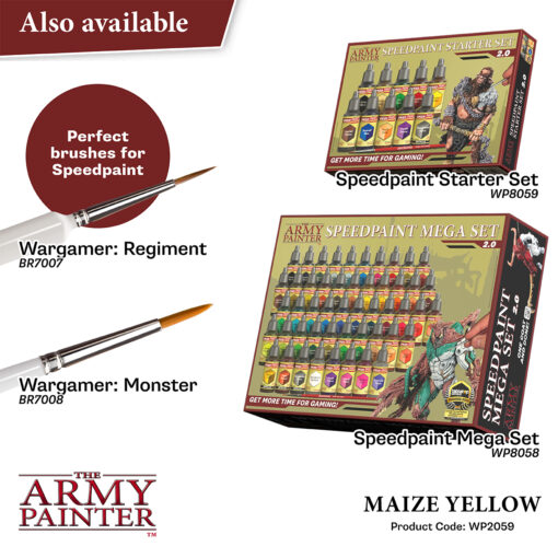 Maize Yellow Speedpaint - The Army Painter WP2059 - Image 6