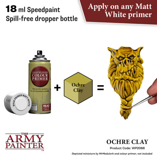 Ochre Clay Speedpaint - The Army Painter WP2066 - Image 2