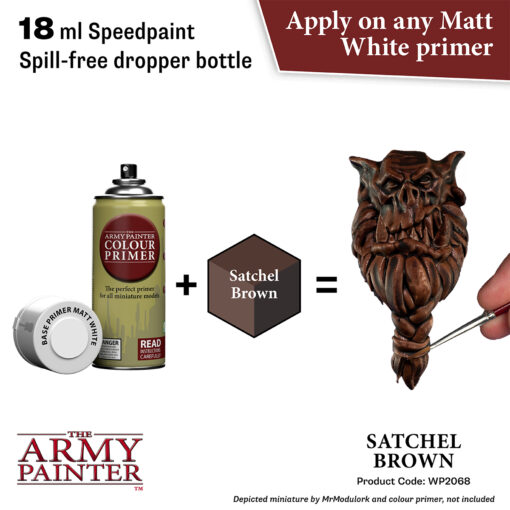 Satchel Brown Speedpaint - The Army Painter WP2068 - Image 2
