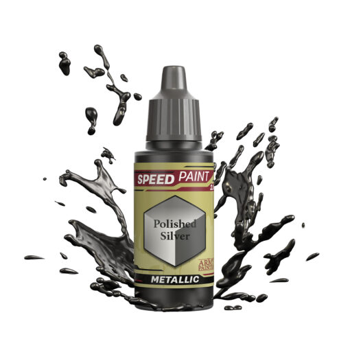 Polished Silver Metalic Speedpaint - The Army Painter WP2071