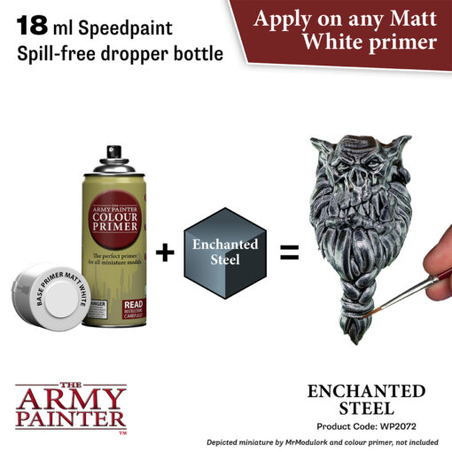 Enchanted Steel Speedpaint - The Army Painter WP2072 - Image 2
