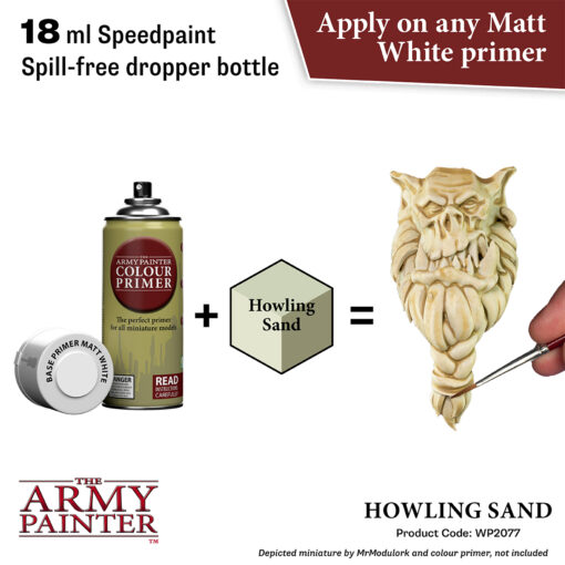 Howling Sand Speedpaint - The Army Painter WP2077 - Image 2