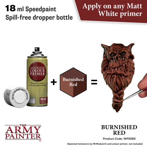 Burnished Red Speedpaint - The Army Painter WP2083 - Image 2